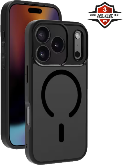 X2O Mag Frosted Apple iPhone 17 Pro -suojakuori savumusta