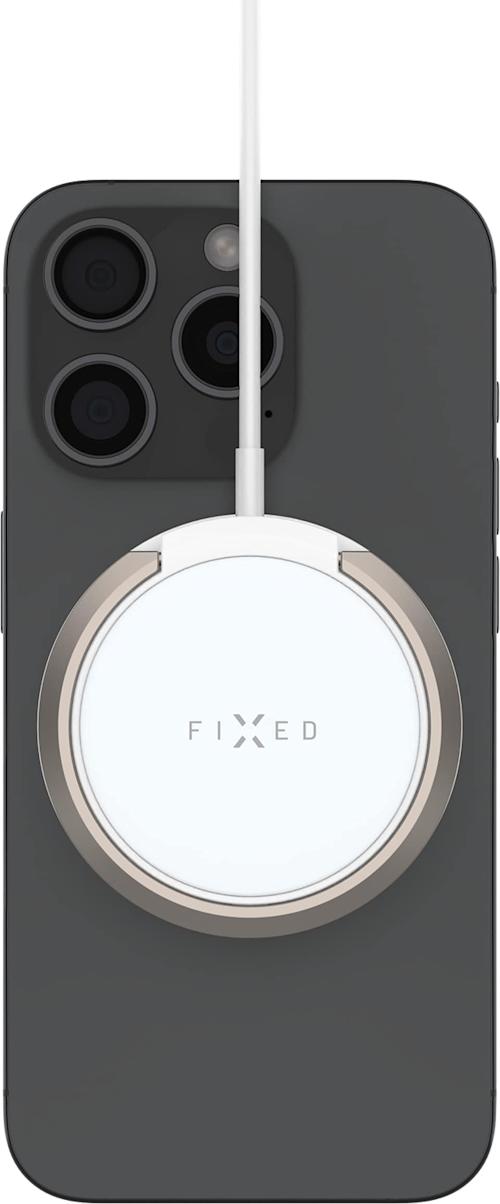 FIXED MagPad 15W Langaton laturi jalustalla