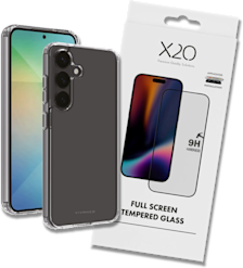 X2O Tarvikepaketti Galaxy S25 Ultra -suojakuori+panssarilasi