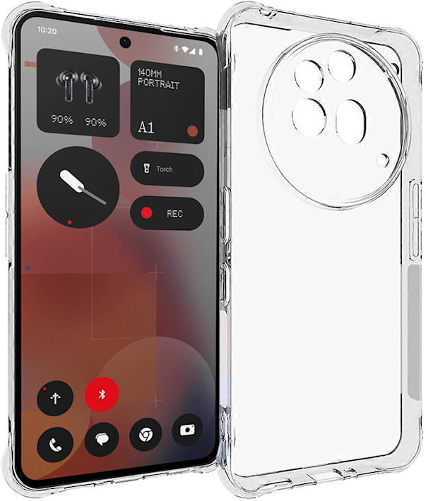 Nothing Phone (3a) Pro -suojakuori Insmat Impact Kirkas