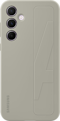 Samsung Galaxy A55 -suojakuori Standing Grip Case Harmaa