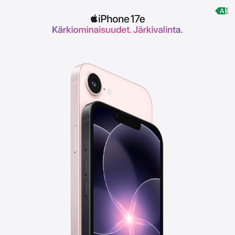 iPhone 17e. Kärkiominaisuudet. Järkivalinta.