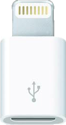 Apple Lightning - Micro USB-sovitin