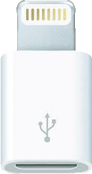 Apple Lightning - Micro USB-sovitin