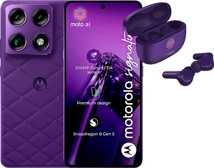 Motorola Signature 5G Swarovski Edition 512GB Violet
