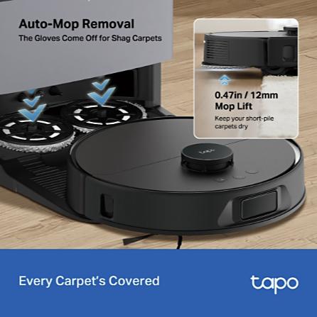 TP-Link Tapo RV50 Pro Omni Robotti-imuri