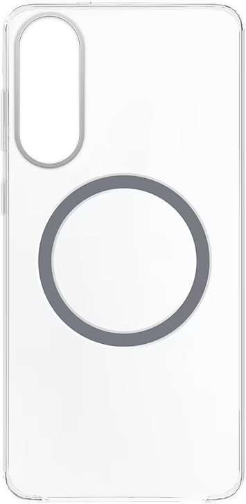 Samsung Galaxy S25 Edge Clear Magnet Case -suojakuori