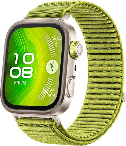 Huawei Watch Fit 4 Pro Vihreä nylonranneke