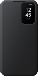 Samsung Galaxy A55 -suojakotelo Smart View Wallet Case Musta