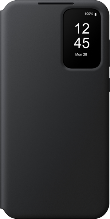 Samsung Galaxy A35 -suojakotelo Smart View Wallet Case Musta
