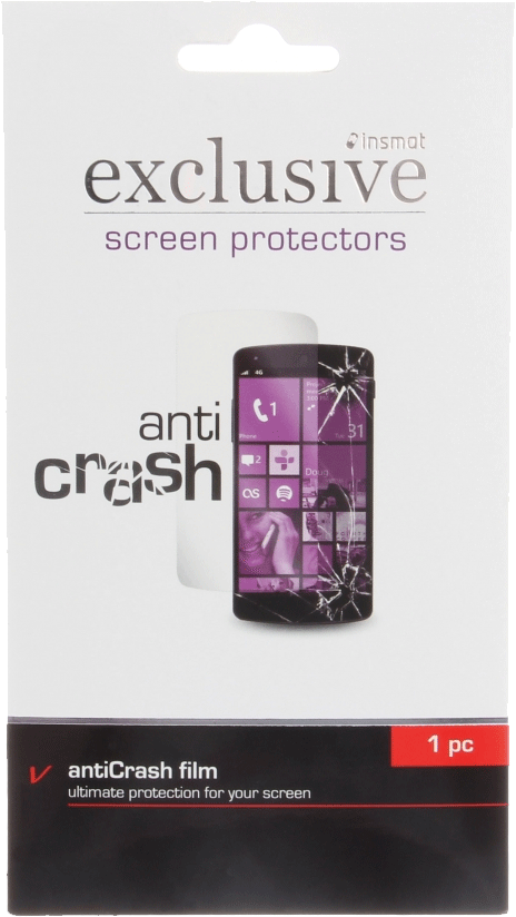 Insmat Motorola G200 -näytönsuojakalvo AntiCrash
