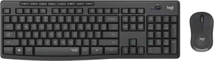 Logitech MK295 Silent -langaton hiiri ja näppäimistö