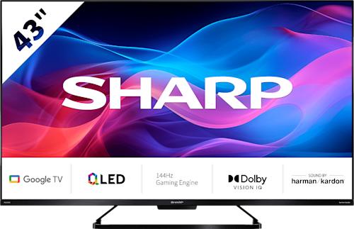 Sharp 43 tuumainen GR8265E Google QLED TV (2024)