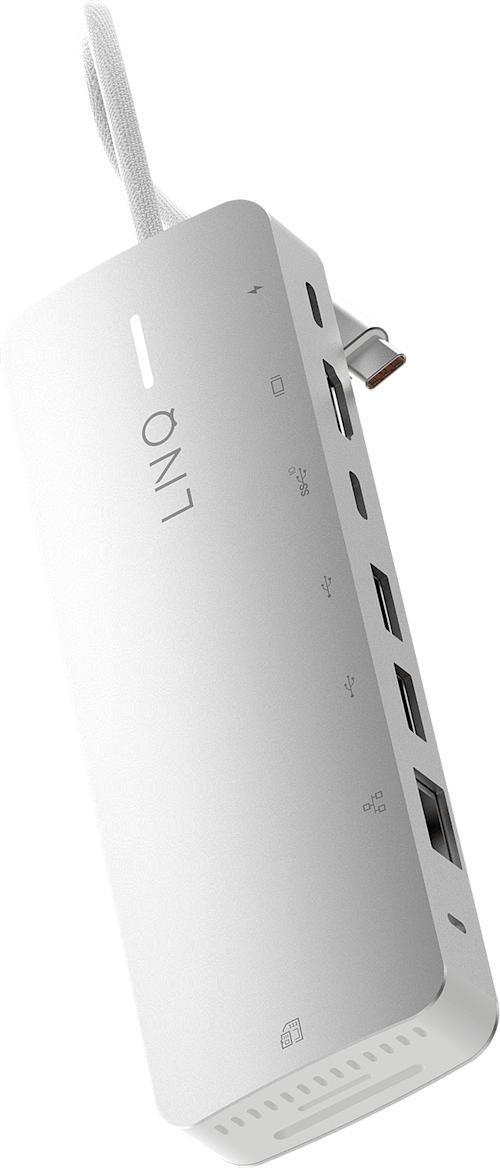 LINQ 9 in 1 PRO SSD 140W USB-C Multiport Hub -adapteri
