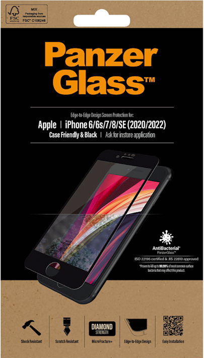 PanzerGlass Apple iPhone 6/6s/7/8/SE (2020) -näytönsuojalasi