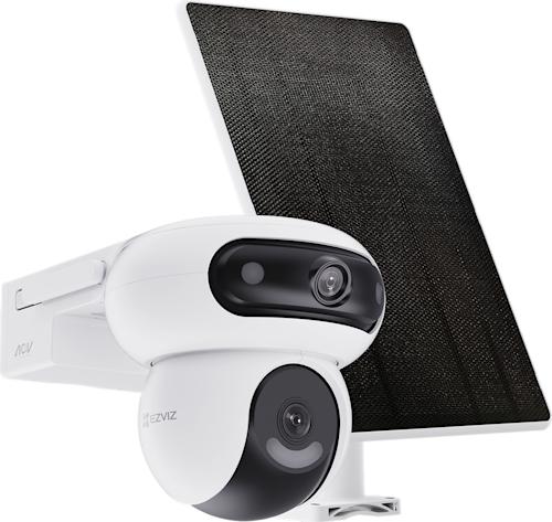 Ezviz HB90 Dual 2K+ Wi-Fi -valvontakamera aurinkopaneelilla