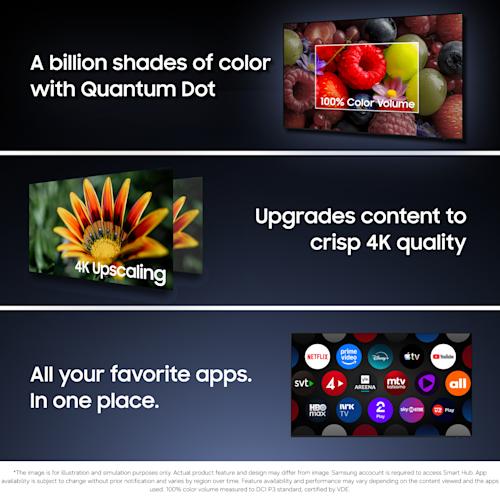 Samsung QN72H 65 tuumainen Neo QLED 4K Mini LED TV (2026)