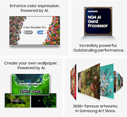 Samsung The Frame 50 tuumainen QLED 4K TV (2025)