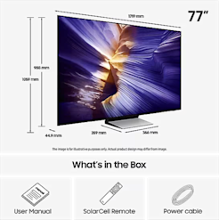 Samsung S90F 77 tuumainen OLED 4K TV (2025)