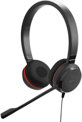 Jabra Evolve 30 II Stereo MS -langalliset kuulokkeet