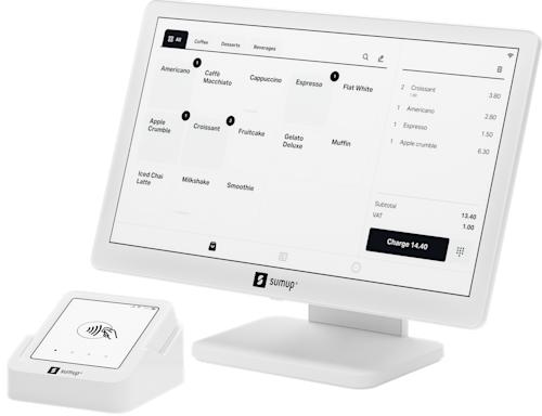 SumUp POS Lite -kassajärjestelmä