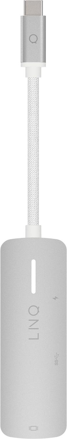 LINQ 3 in 1 USB-C Multiport Hub -adapteri