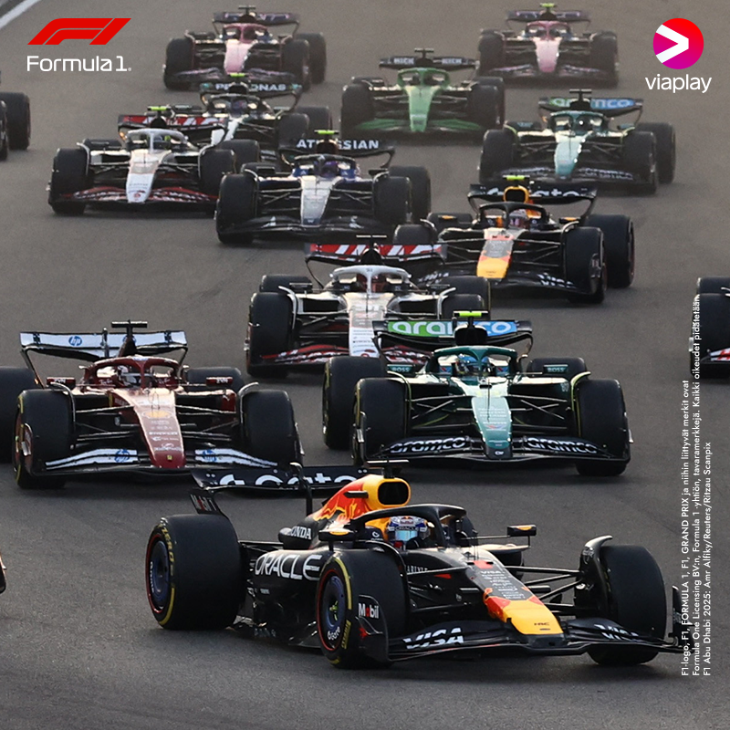 F1-kausi Viaplayssa