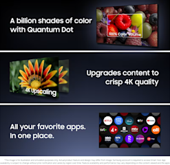 Samsung QN72H 55 tuumainen Neo QLED 4K Mini LED TV (2026)