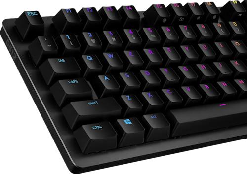 Logitech G512 Carbon Lightsync -pelinäppäimistö, GX Brown -kytkimet