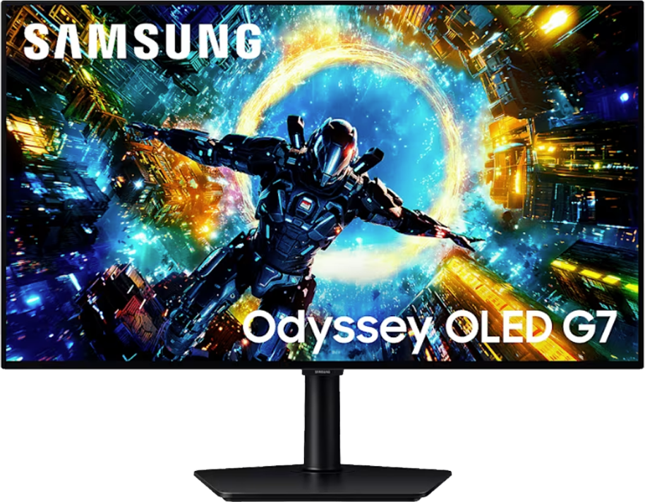 Samsung 32 tuumainen Odyssey G7 G73SH 4K OLED Dual Mode -pelinäyttö