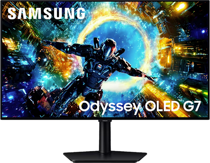 Samsung 32 tuumainen Odyssey G7 G73SH 4K OLED Dual Mode -pelinäyttö