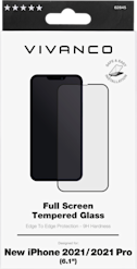 Vivanco Apple iPhone 13/13 Pro-panssarilasi Full Screen