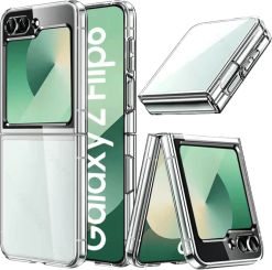 Samsung Galaxy Z Flip6 -suojakuori Insmat Crystal