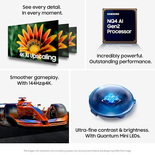 Samsung QN80F 75 tuumainen Neo QLED Mini LED TV (2025)