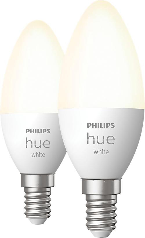 Philips Hue White Kynttilälamppu E14-älylamppu 2 kpl