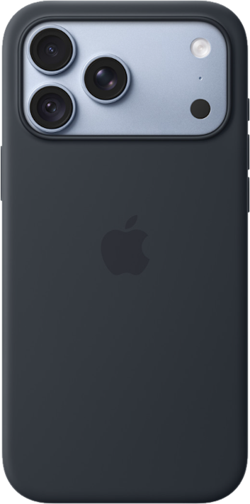 Apple iPhone 18 Pro Max Silicone -suojakuori MagSafella Musteensininen