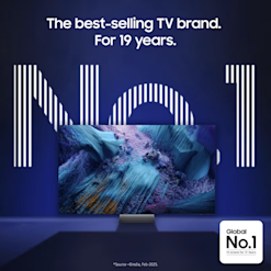 Samsung QN80F 100 tuumainen Neo QLED Mini LED TV (2025)