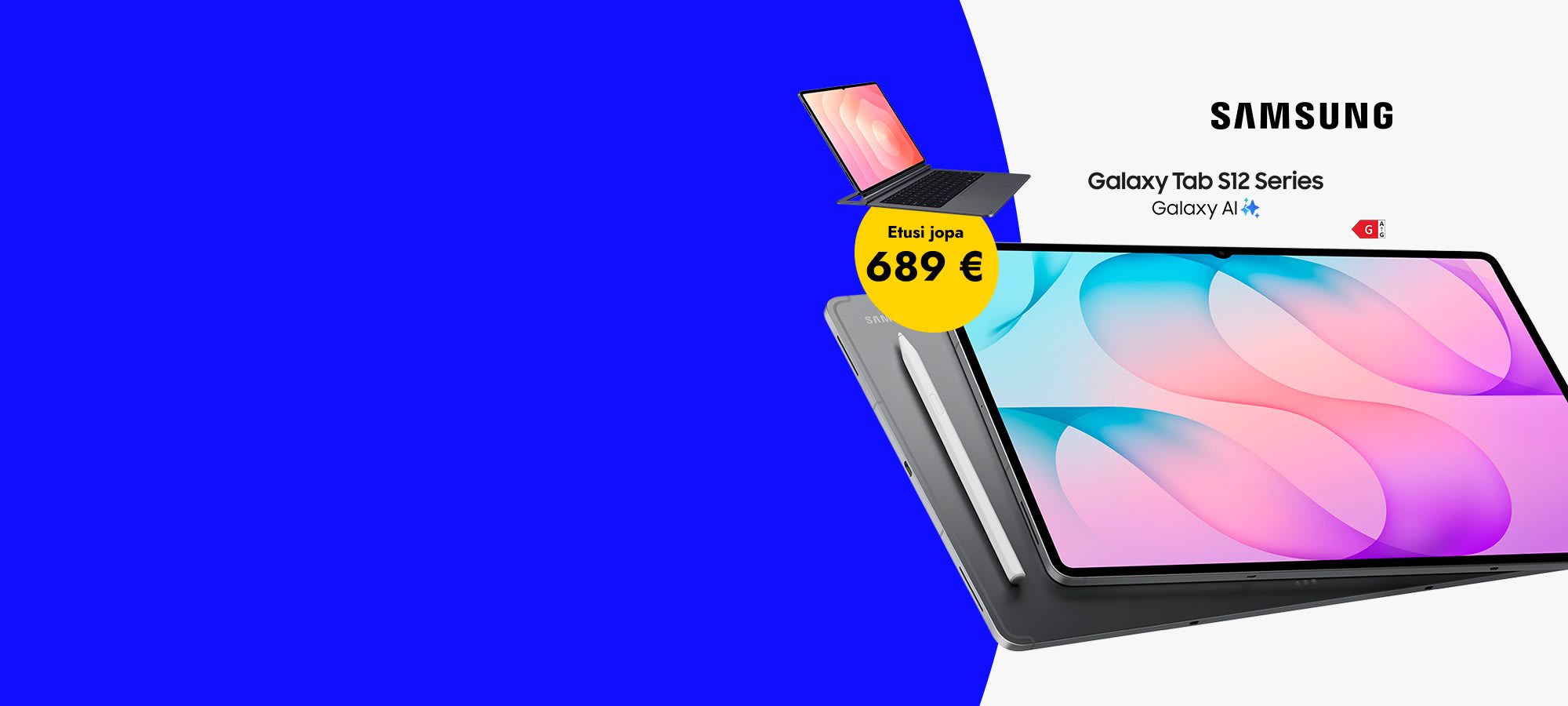 Samsung Galaxy Tab S12 bundle Elisa