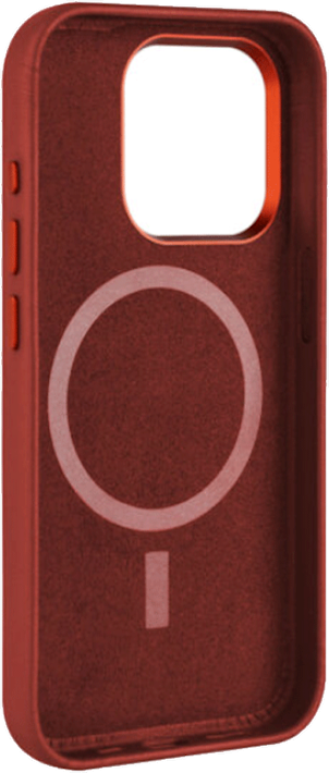 FIXED MagLeather -suojakuori iPhone 16 Pro Max Punainen