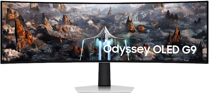 Samsung Odyssey G9 G93SD 49 tuumainen kaareva OLED pelinäyttö