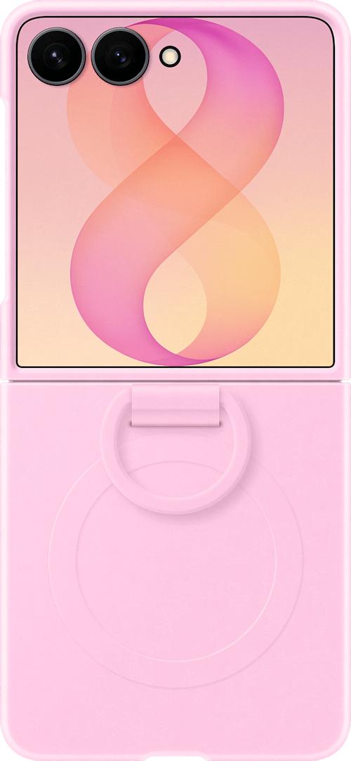 Samsung Galaxy Z Flip8 Silicone Ring Magnet Qi2 Case