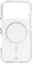Tech21 Apple iPhone 17 Pro Evo Crystal MagSafe -suojakuori kirkas/hopea