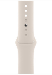Apple Watch Sport Band -urheiluranneke 45 mm Tähtivalkea