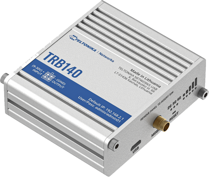 Teltonika TRB140 4G IoT -reititin