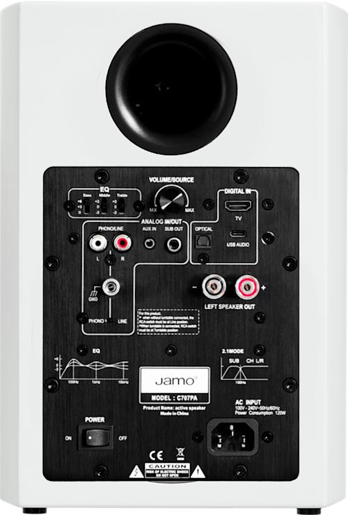 Jamo C707PA MKII -aktiivikaiuttimet