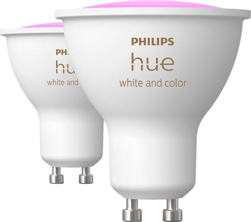 Philips Hue White and color Ambiance GU10 älykäs kohdelamppu 2 kpl