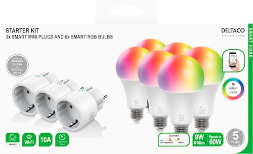 Deltaco Smart Home Start Kit 3xSmart m.p