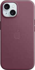 Apple iPhone 15 FineWoven-kuori MagSafella mulperinpunainen