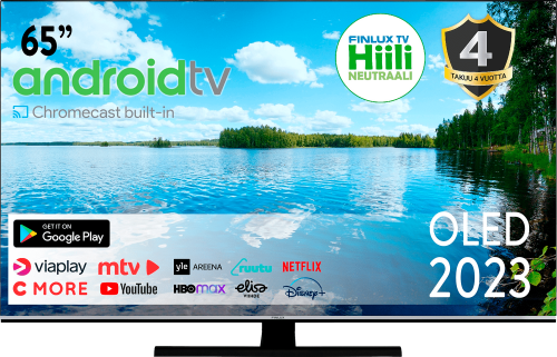 Finlux 65 tuumainen G11 Android OLED TV (2023)