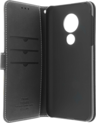Moto G7 Power -suojakotelo Insmat Exclusive Flip Case musta